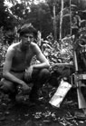 Ted Balzarini setting up a night ambush in Vietnam